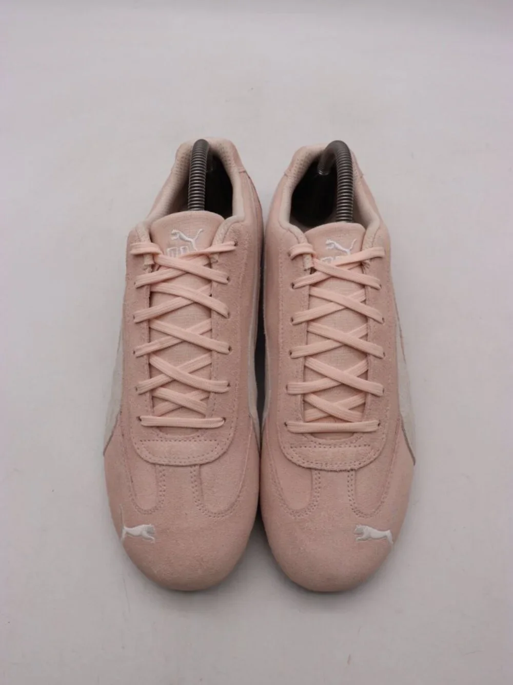 Puma Lifestyle Speedcat Women's Size 10 Suede Pink White Sneakers 381766-03